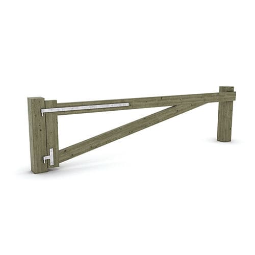 Barrière de contrôle d'accès - MOLÈNE  - Activia Mobilier Urbain - à pivot / en pin / urbaine