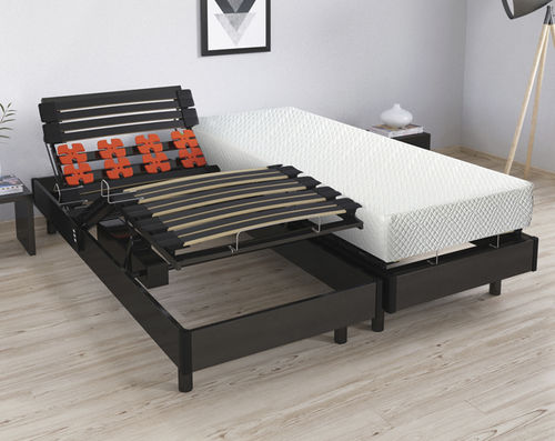 Lit double - ABSOLU-Bodysoft - BELLECOUR LITERIE - simple / contemporain / inclinable