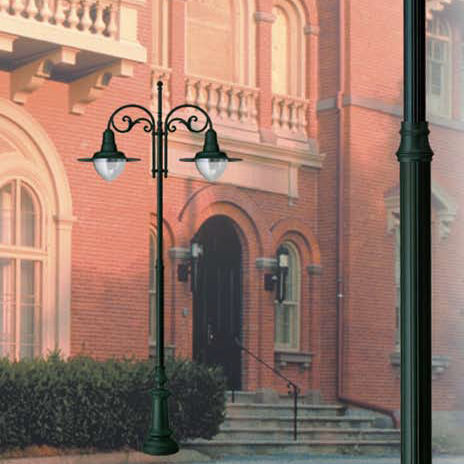 Profilé en aluminium - CARAVOLO - ALUMINCO - avec section symétrique / pour lampadaire