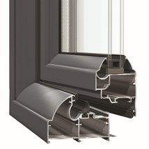 Profilé pour fenêtre en aluminium - W540  - ALUMINCO - isolant