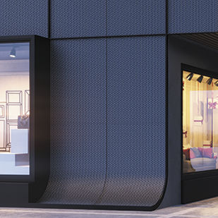 Claustra aluminium - XPAND - ALUMINCO - d'extérieur / d'intérieur