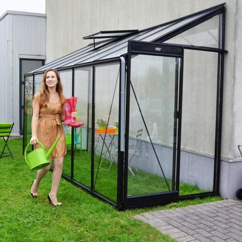 Serre de jardinage - MR2H - ACD - monochapelle / structure en aluminium / en verre