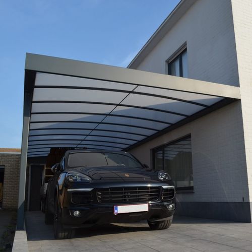 Carport en acier inox - SIENNA - ACD - en polycarbonate