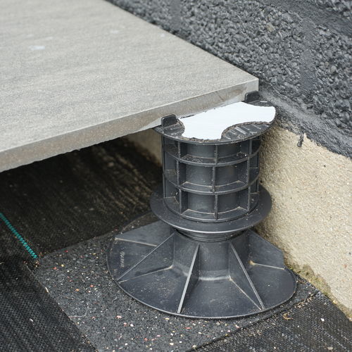 Plot de terrasse en polypropylène - AK5/8 - SOLIDOR - en plastique recyclé / à haute résistance / d'extérieur