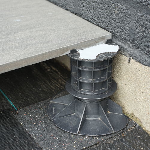 Plot de terrasse en polypropylène - AK 3.5/5 - SOLIDOR - en plastique recyclé / à haute résistance / d'extérieur