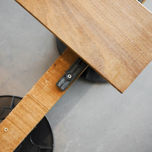 Système de fixation en plastique - SOLASTICK - SOLIDOR - pour aménagement extérieur / pour plancher / par points