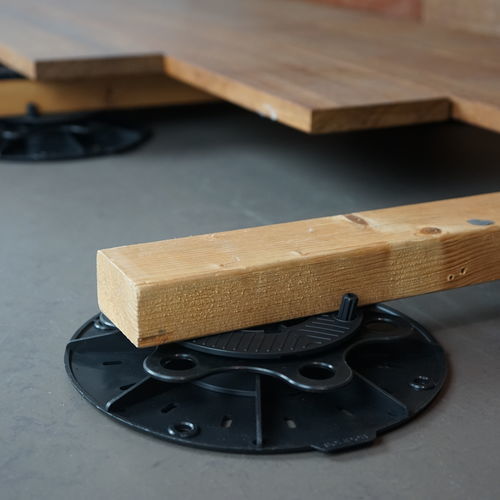 Système de fixation en plastique - C2V+ - SOLIDOR - pour aménagement extérieur / pour plancher / pour extérieur