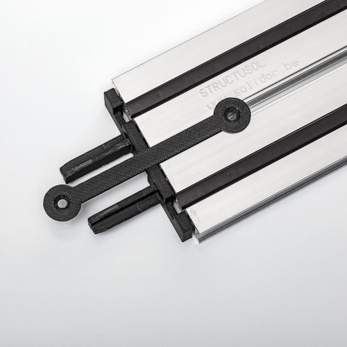 Connecteur pour plancher - VF - SOLIDOR - pour lames de terrasse / ajustable