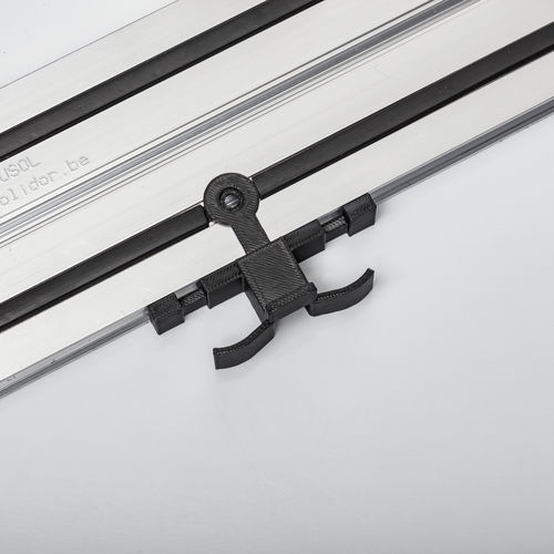 Système de fixation en plastique - KL - SOLIDOR - pour aménagement extérieur / ignifuge