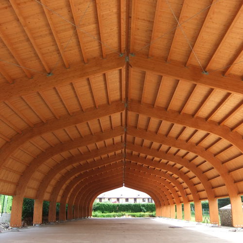 Charpente de toiture en bois - PRONTOTETTO® - Eco-Resorts - préfabriquée