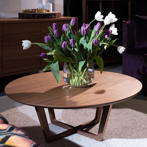 Table basse de style scandinave - AMARANTH - Ziemann Home Design - en noyer / en frêne / en chêne naturel