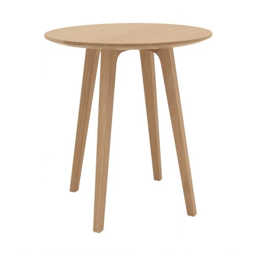 Table d'appoint contemporaine - DUNN - Ziemann Home Design - en noyer américain / en chêne naturel / en chêne blanc
