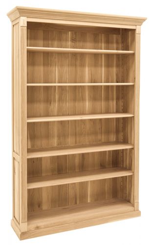 Bibliothèque contemporaine - URDI - Ziemann Home Design - en chêne naturel / en chêne blanc