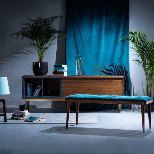 Meuble TV contemporain - BUGSY - Ziemann Home Design - lowboard / en bois