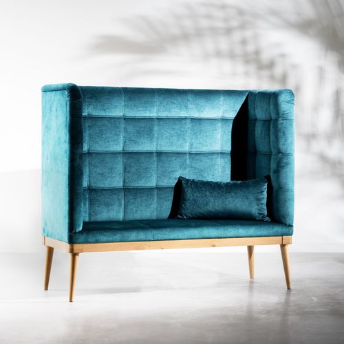 Banquette haute - HAVANA - Ziemann Home Design - contemporaine / en tissu / en bois