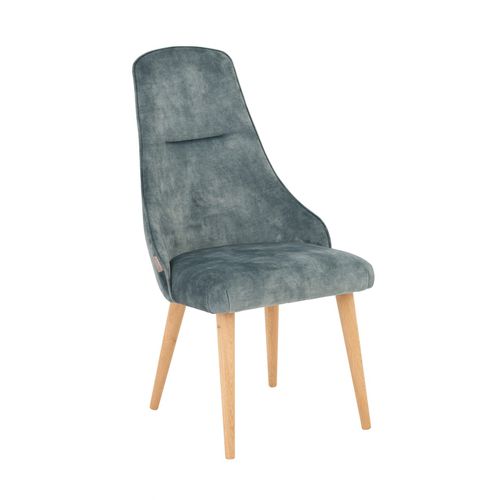 Chaise contemporaine - KALIA - Ziemann Home Design - d'intérieur / en tissu / en chêne naturel
