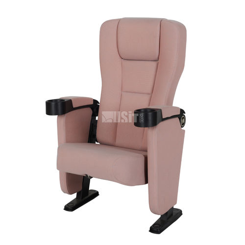 Fauteuil de cinéma en tissu - UA-637B - Usit Seating - en polypropylène / professionnel / rose