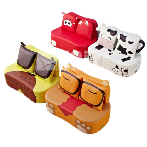 Canapé contemporain - UV-7003 - Usit Seating - en PVC / pour enfant / blanc