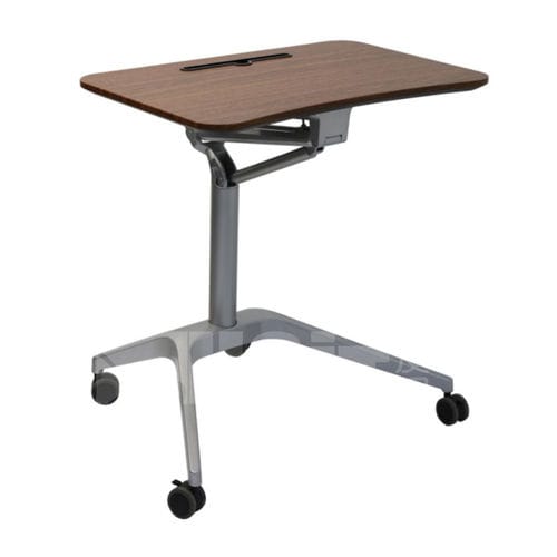 Table de travail contemporaine - UOF-1606 - Usit Seating - en HPL / en MDF stratifié / avec piètement en fonte d'aluminium