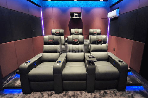 salle home cinéma privée - Usit Seating