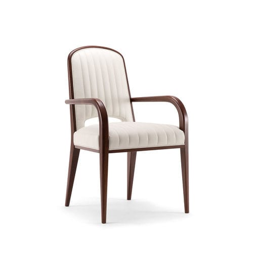 Chaise classique - PARIGI 038 SBA - TIROLO SRL - d'intérieur / en tissu / en bois massif