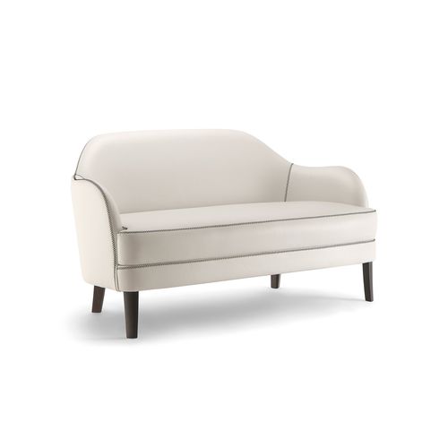 Canapé contemporain - CHICAGO 015 D - TIROLO SRL - en tissu / blanc / 2 places