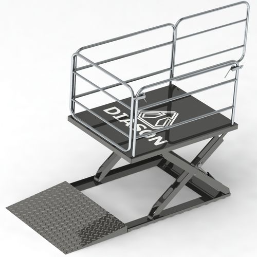 Plateforme élévatrice pour entrepôt - LOW PROFILE - DIASON - pour chantier / à usage industriel / d'intérieur