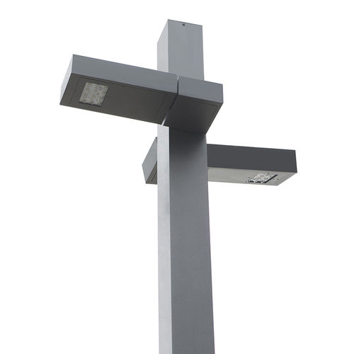 Lampadaire urbain - BLOCCO - BAYLED LED LIGHTING - contemporain / en aluminium / en verre