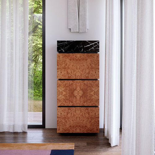 Meuble bar contemporain - RC COLUMN - ITALIANELEMENTS - en bois / en marbre