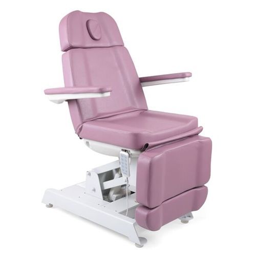 Chaise de massage en métal - Mridul Derma - Esthetica Spa and Salon Resources Private Limited - inclinable / électrique / personnalisable
