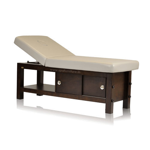 Table de massage en mousse - Kaya - Esthetica Spa and Salon Resources Private Limited - en bois massif / avec rangement / inclinable