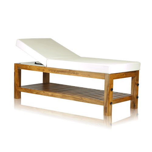 Table de massage en teck - Bliss  - Esthetica Spa and Salon Resources Private Limited - inclinable / pour spas