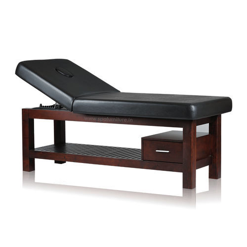 Table de massage en mousse - Angad - Esthetica Spa and Salon Resources Private Limited - en bois massif / avec rangement / inclinable