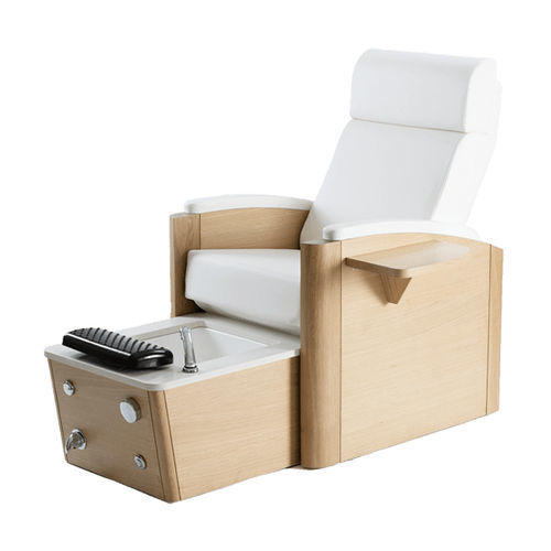Fauteuil de pédicure en métal - Anagh - Esthetica Spa and Salon Resources Private Limited - en bois / en tissu / en PU