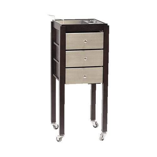 Chariot de barbier - Esthetica Spa and Salon Resources Private Limited - de service / personnalisable / en inox