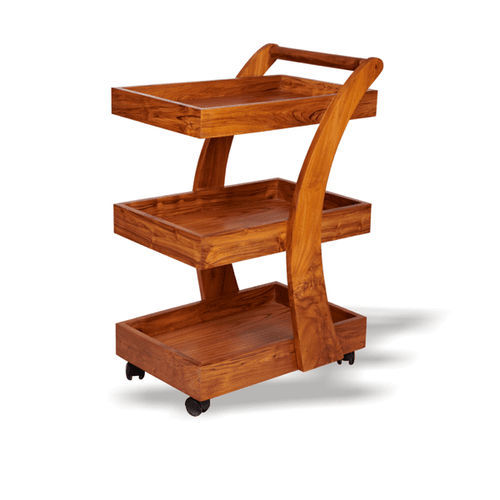Chariot pour centre de spa - Neel - Esthetica Spa and Salon Resources Private Limited - de service / personnalisable / en bois massif