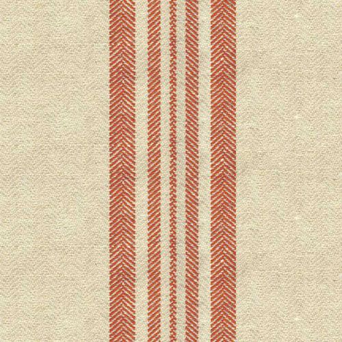 Tissu d'ameublement - SADDELL - IAN MANKIN - à rayures / en coton / en lin