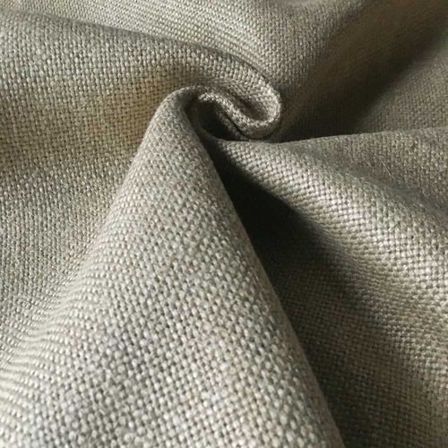 Tissu d'ameublement - STIRLING - IAN MANKIN - pour rideaux / uni / en lin