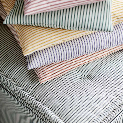 Tissu d'ameublement - TICKING 1  - IAN MANKIN - pour rideaux / mural / pour store enrouleur