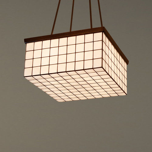 Suspension - MODELLE - Hilliard - en bronze / en verre / classique