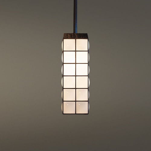 Suspension - MODELLE COUNTER - Hilliard - en bronze / en verre / classique