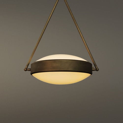 Suspension - SERAPH - Hilliard - en laiton / en verre / classique