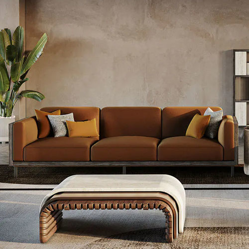 Canapé contemporain - Conway - WOOD TAILORS CLUB - en tissu / avec accoudoirs / avec coussin amovible