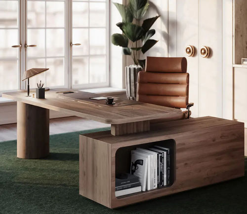 Bureau de direction - Willingdon - WOOD TAILORS CLUB - sur pied / contemporain / en noyer