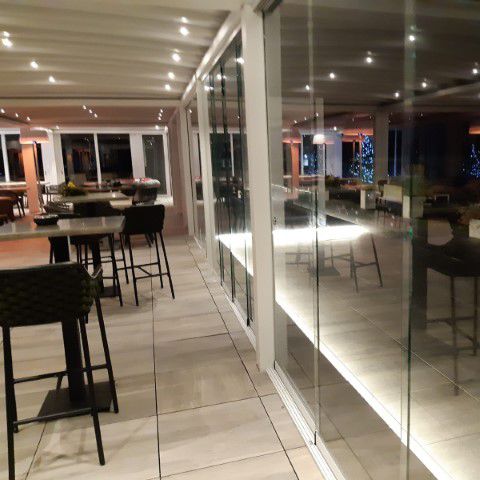 Pergola autoportée - cubic - Unica living design Poland - adossée / en aluminium extrudé / en PVC