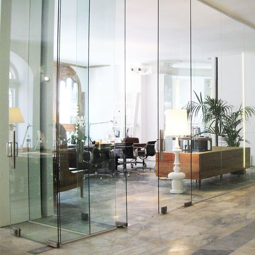 Panneau en verre de sécurité - FULLY - www.camglass.com.tr - trempé / transparent / pour meuble