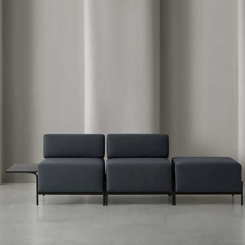 Canapé modulable - CONEK - Mobboli - contemporain / en tissu / table intégrée