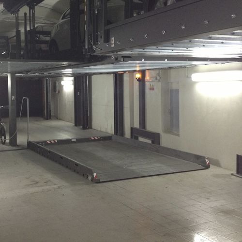 Plateforme pour parking coulissante - TL - Carmec - électrique