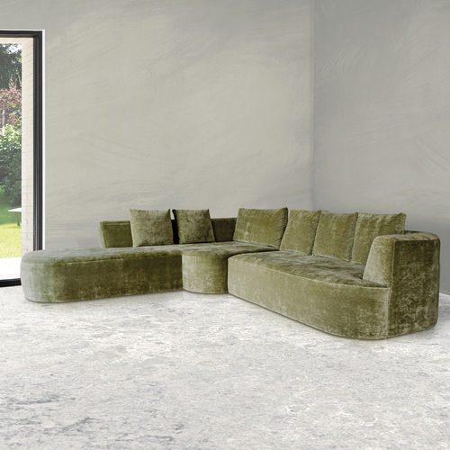 Canapé modulable - GARANCE - Defleure Home Collection - contemporain / en tissu / en cuir