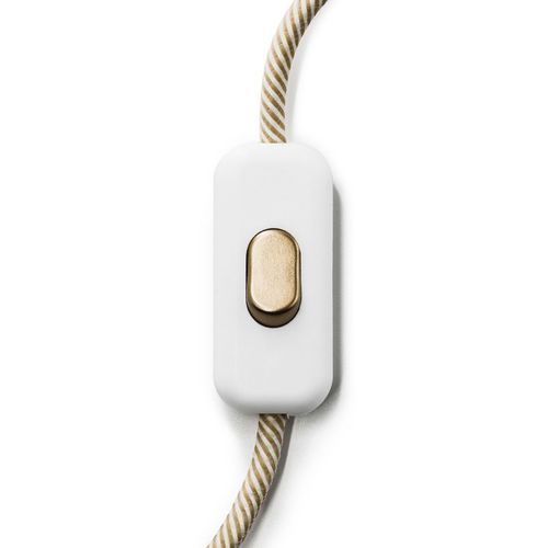 Interrupteur bouton poussoir - INTRFMBIANER - Creative cables - en saillie / contemporain / rectangulaire